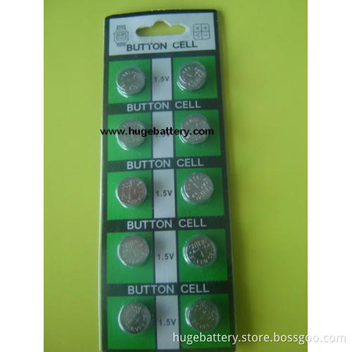 1.55V Silver Oxide Button Cell Battery